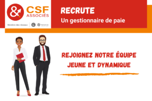 recrutement gestionnaire de paie csf & associés